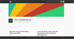 Desktop Screenshot of confabulatory.net